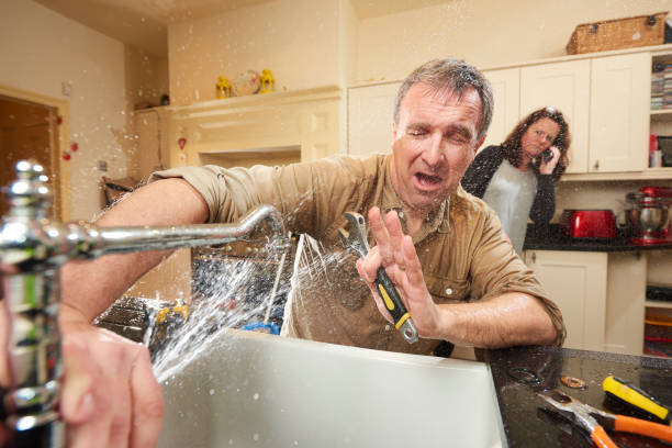 Water damage restoration process in Flying Hills, PA
